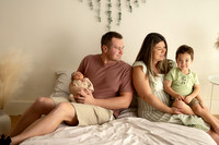 KC Newborn Photographer | Studio Lifestyle Newborn Photography